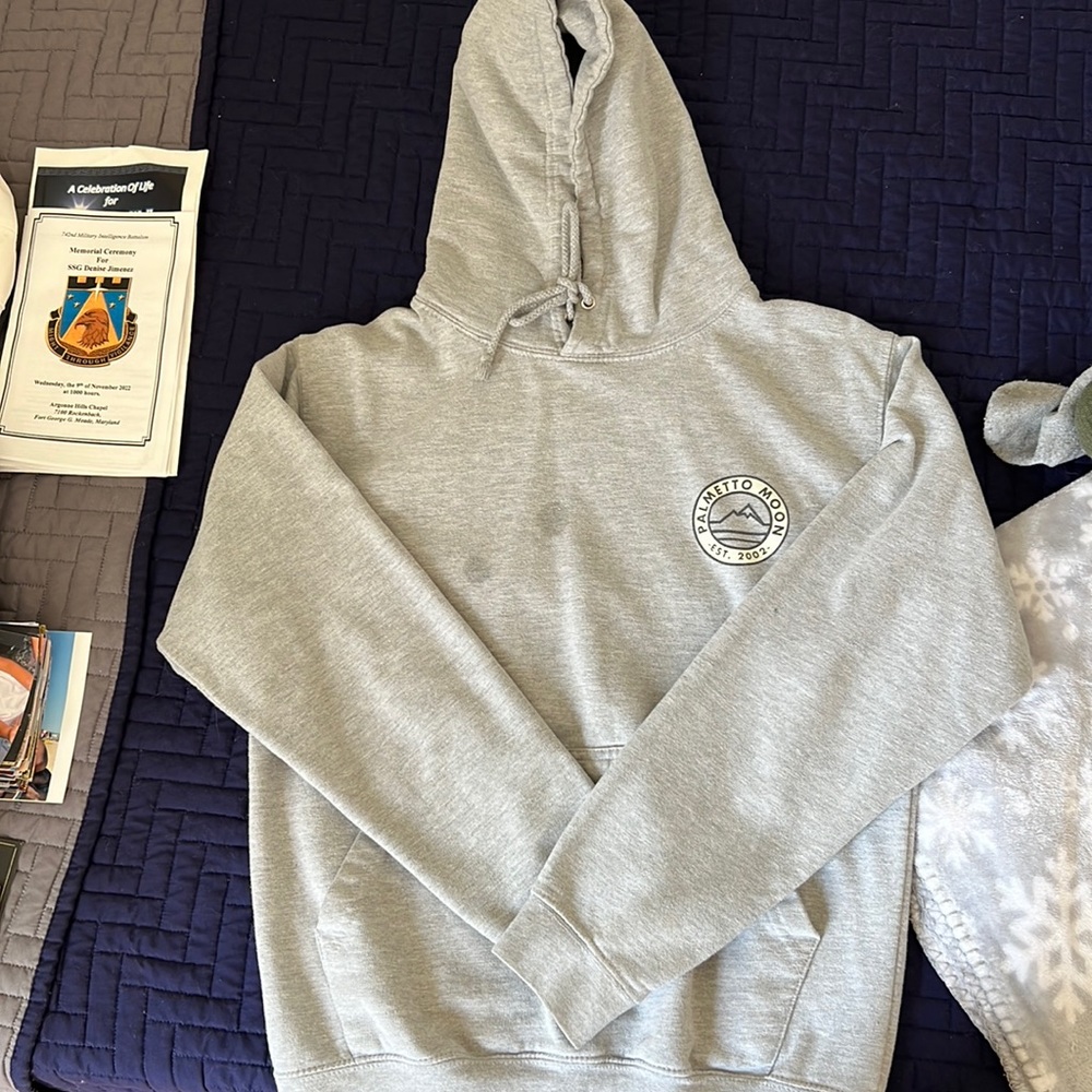 Grey hoodie
